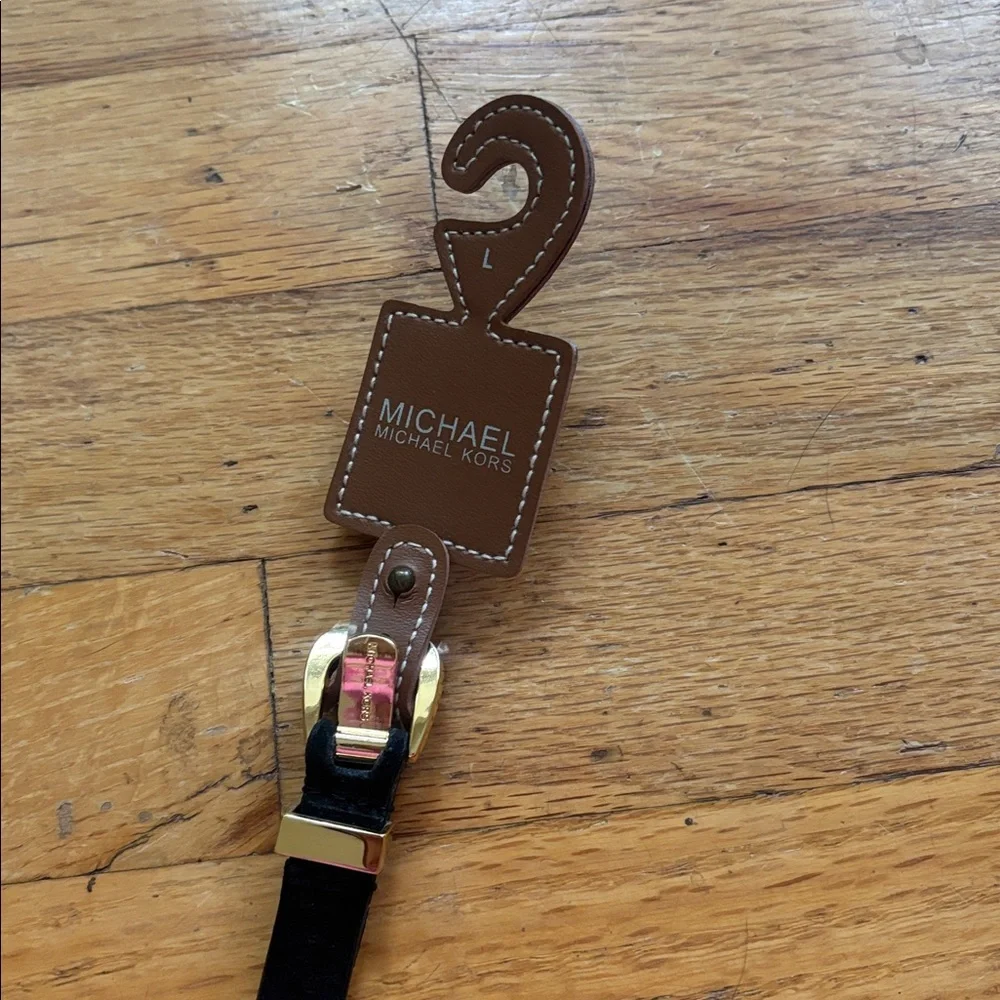 New Michael Micheal Kors Textured Belt - Picture 1 of 5